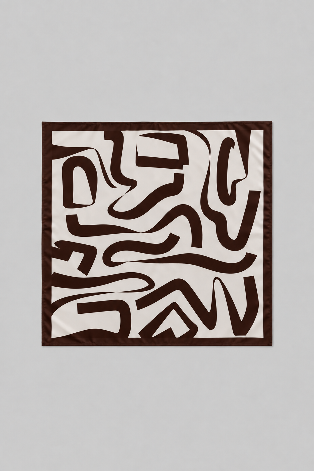 NOMAD — Carré de soie 70 × 70 cm
