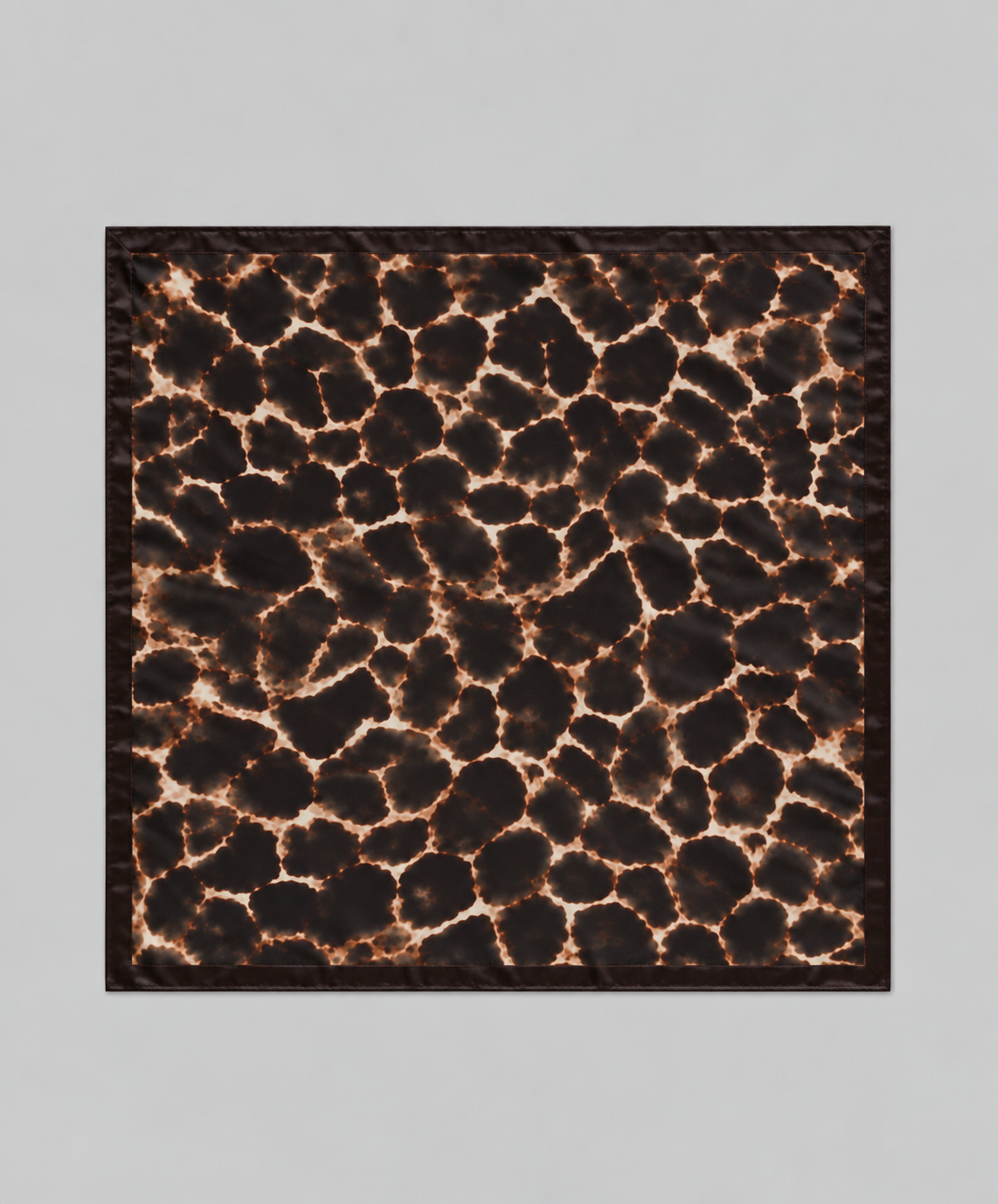 ONYX — Carré de soie 70 × 70 cm
